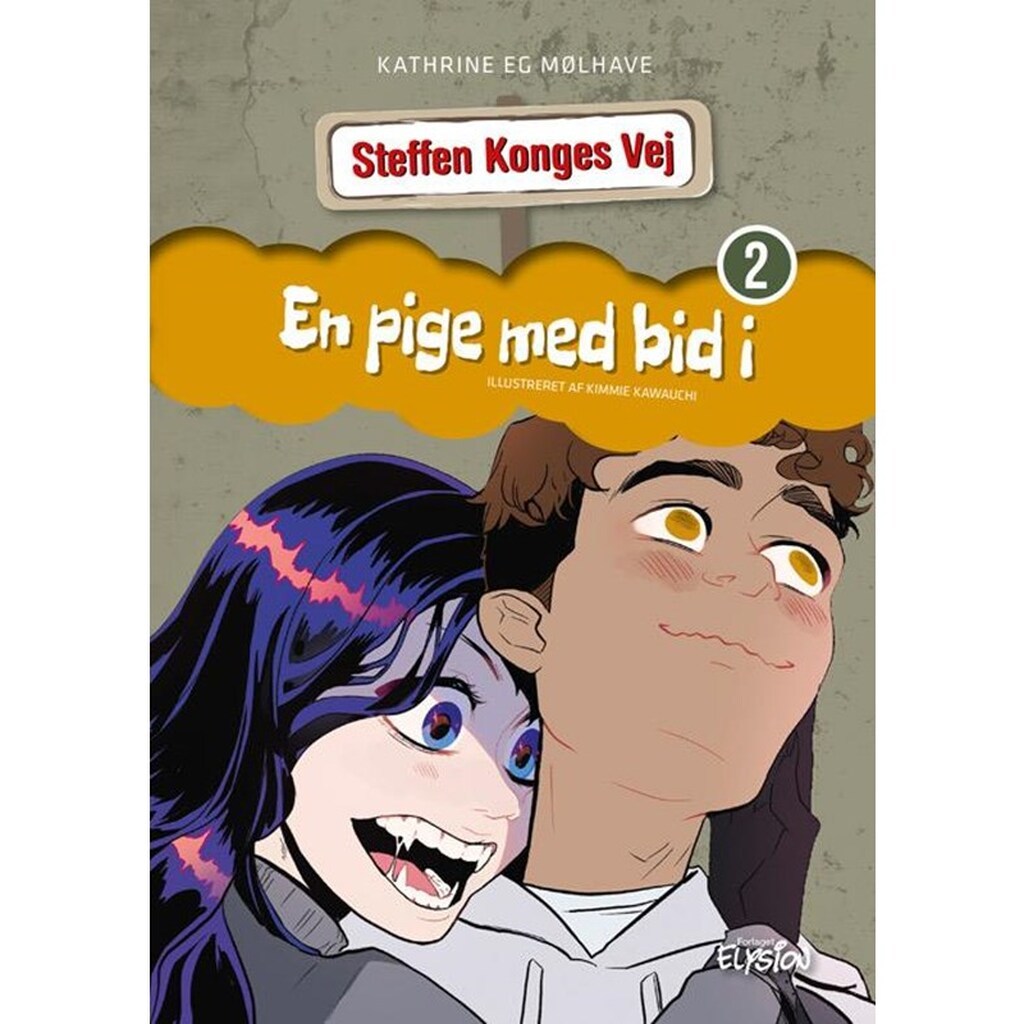 En pige med bid i - Børnebog - hardback