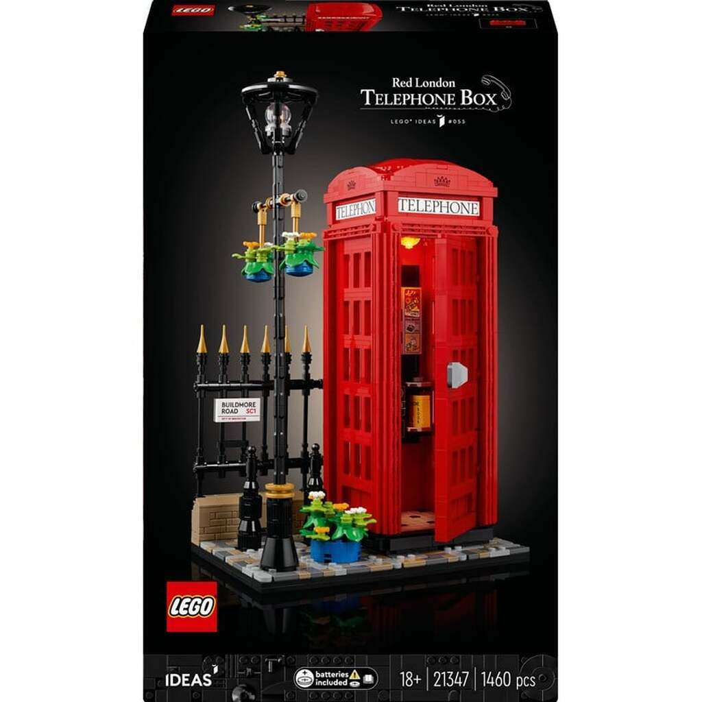 LEGO Ideas 21347 Rød London-telefonboks