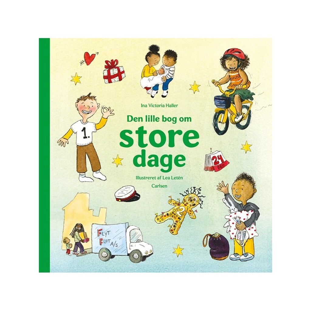 Den lille bog om store dage - Børnebog - Hardcover