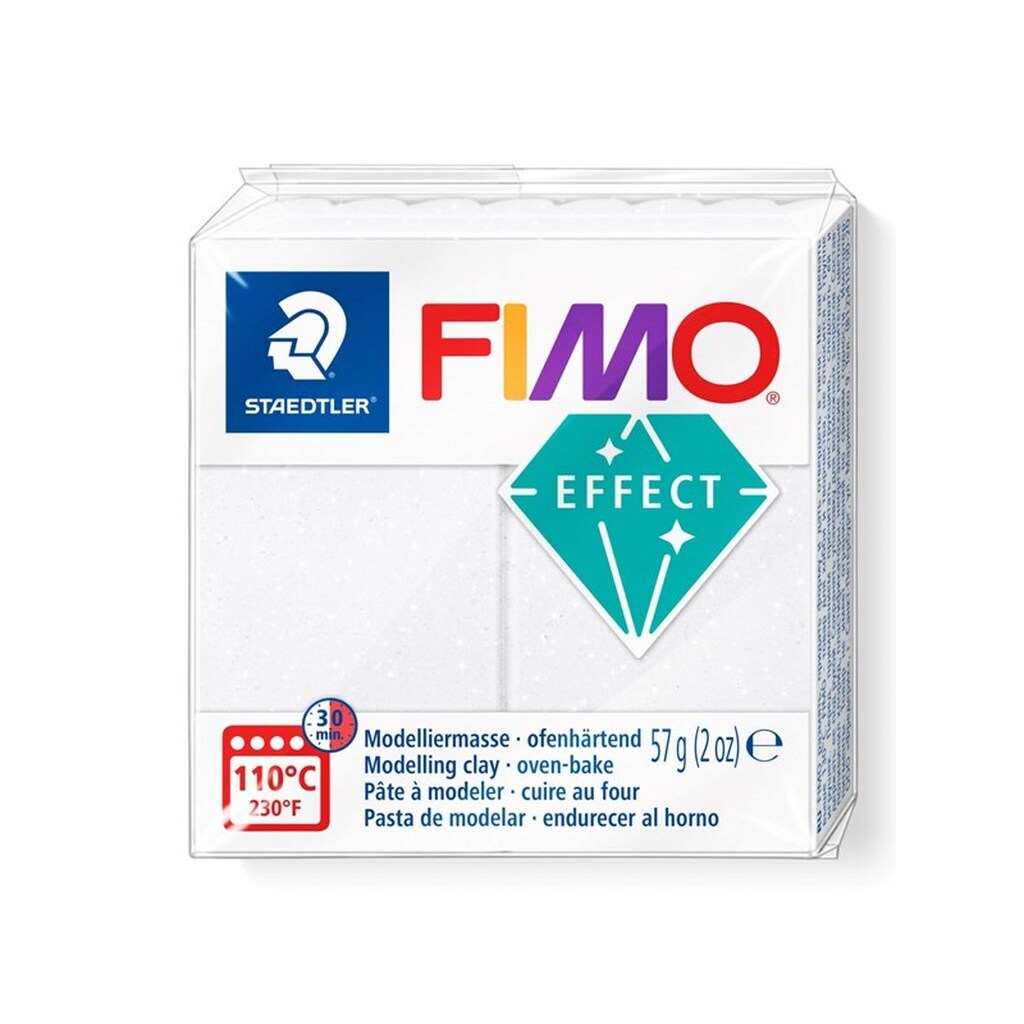Staedtler FIMO modeller 57g. Galaxe Hvid