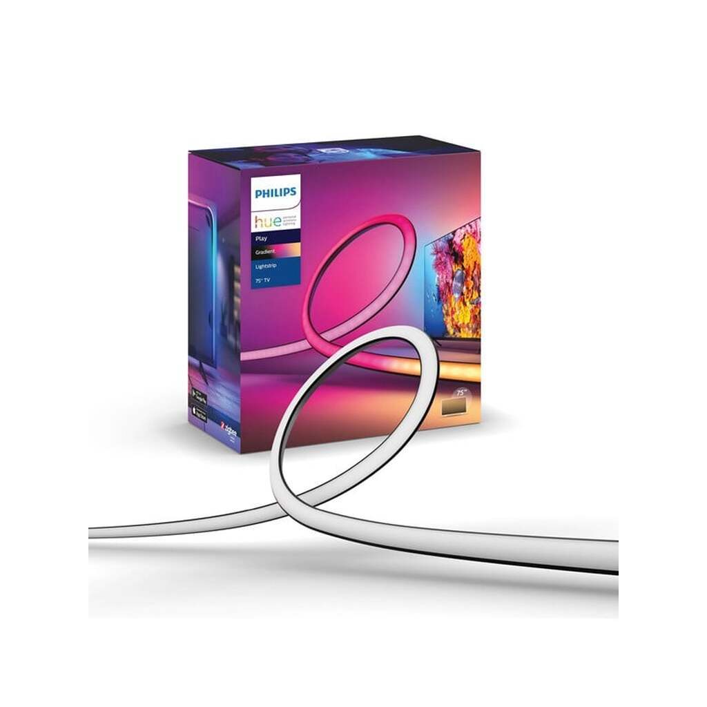 Philips Hue Play Gradient TV Lightstrip 75-85" - White and color ambiance