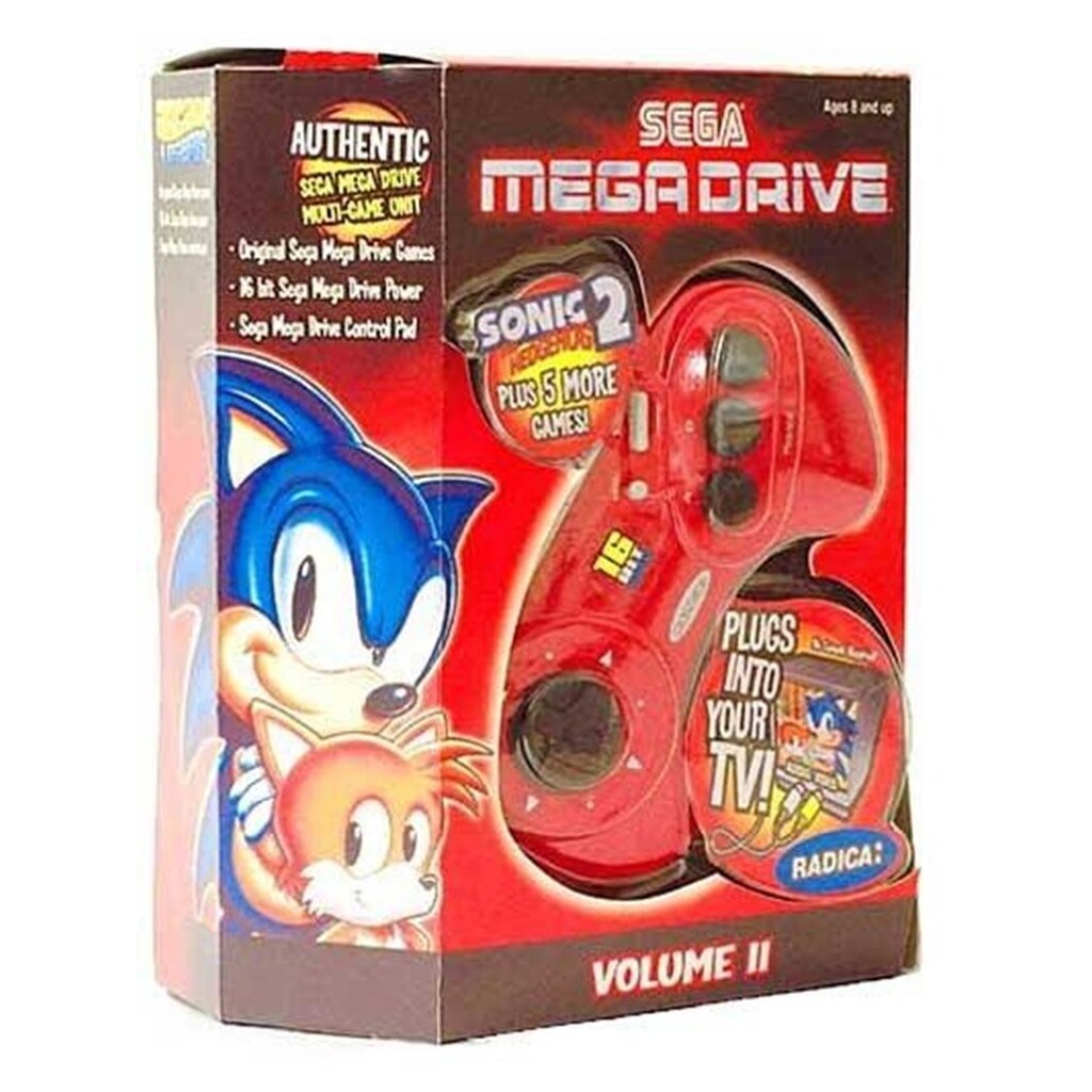 Radica SEGA Genesis (Mega Drive) Plug &amp; Play Mini Console (Volume 2)