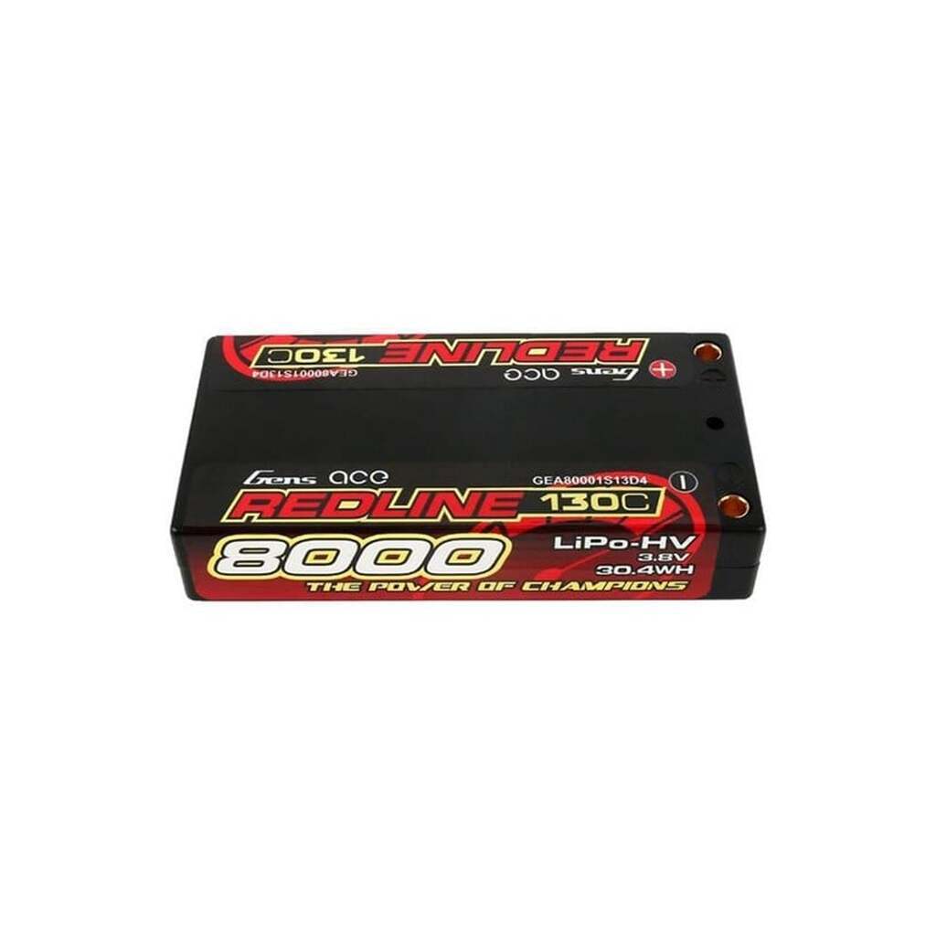 Gens ace &amp;Tattu Lipo Battery 8000mAh 3.8V 1S2P 130C
