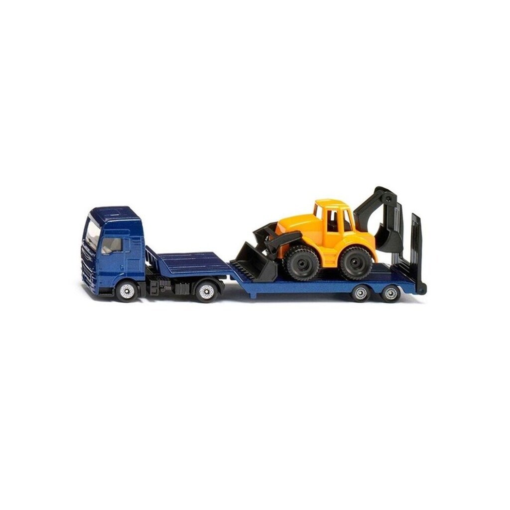 SIKU MAN Truck with Backhoe Loader