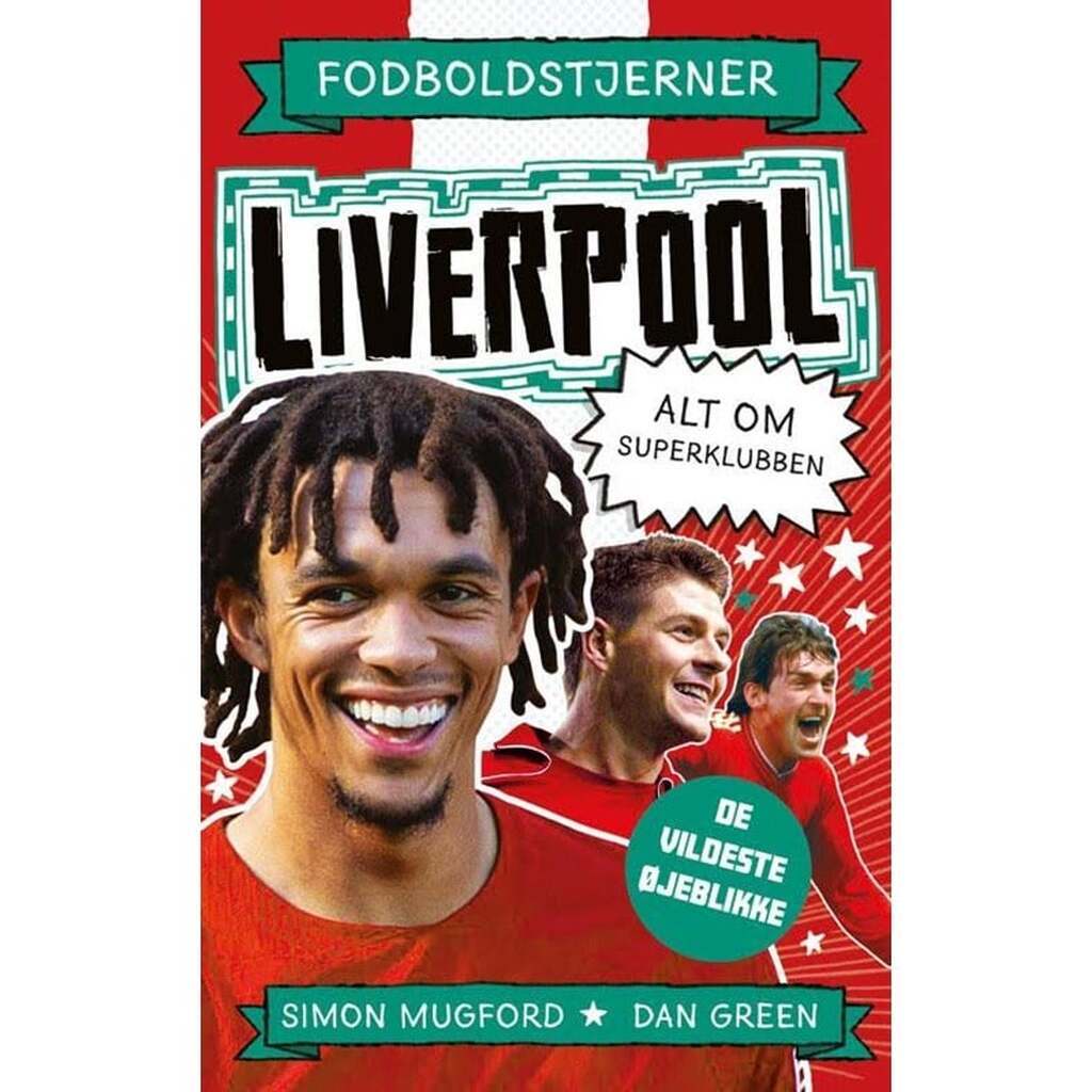 Fodboldstjerner - Liverpool - Alt om superklubben - Børnebog - Hardcover