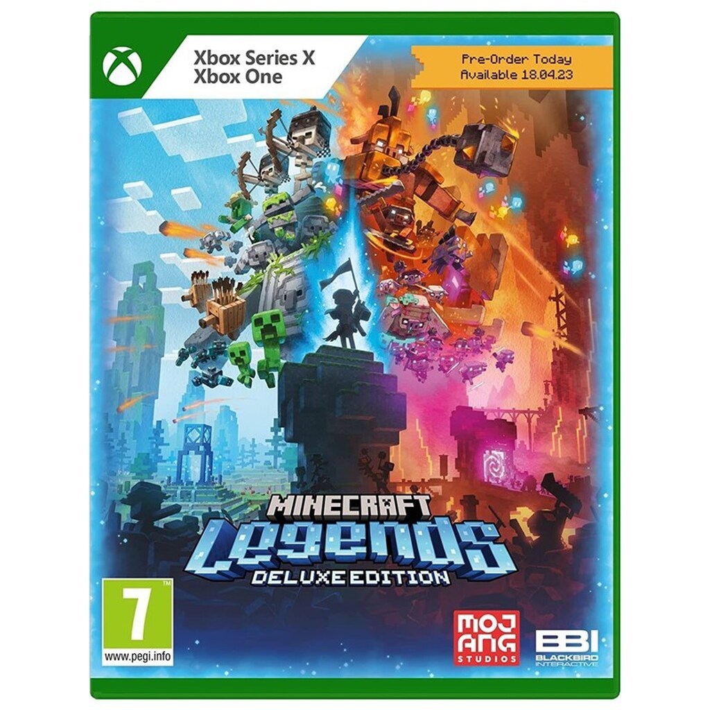 Minecraft Legends (Deluxe Edition) - Microsoft Xbox One - Real Time Strategy