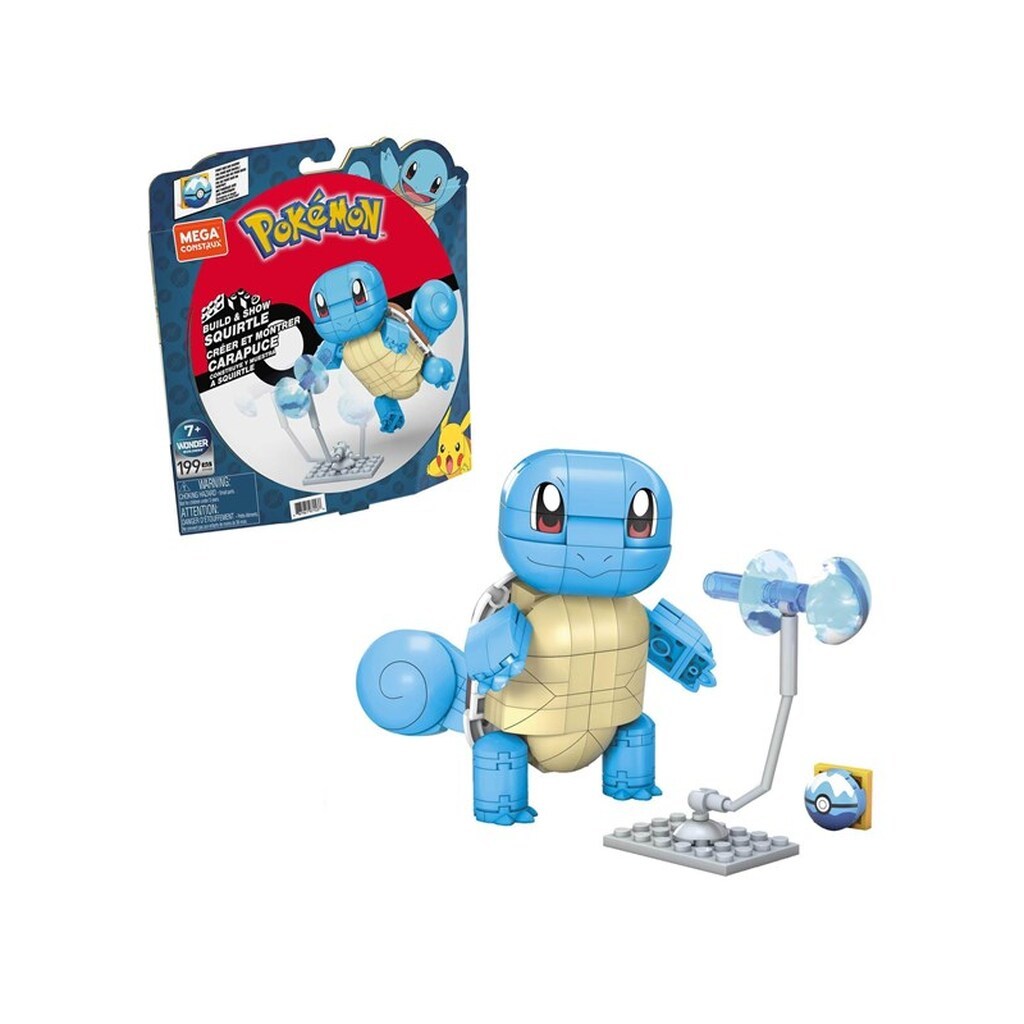 MEGA Pokémon Build &amp; Show Squirtle