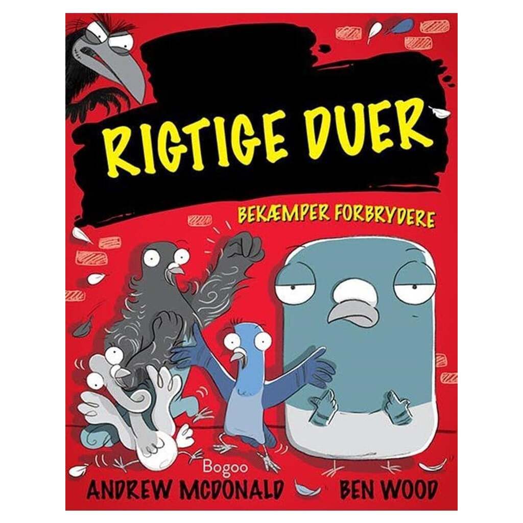 Rigtige duer bekæmper forbrydere - Tegneserier - Hardback