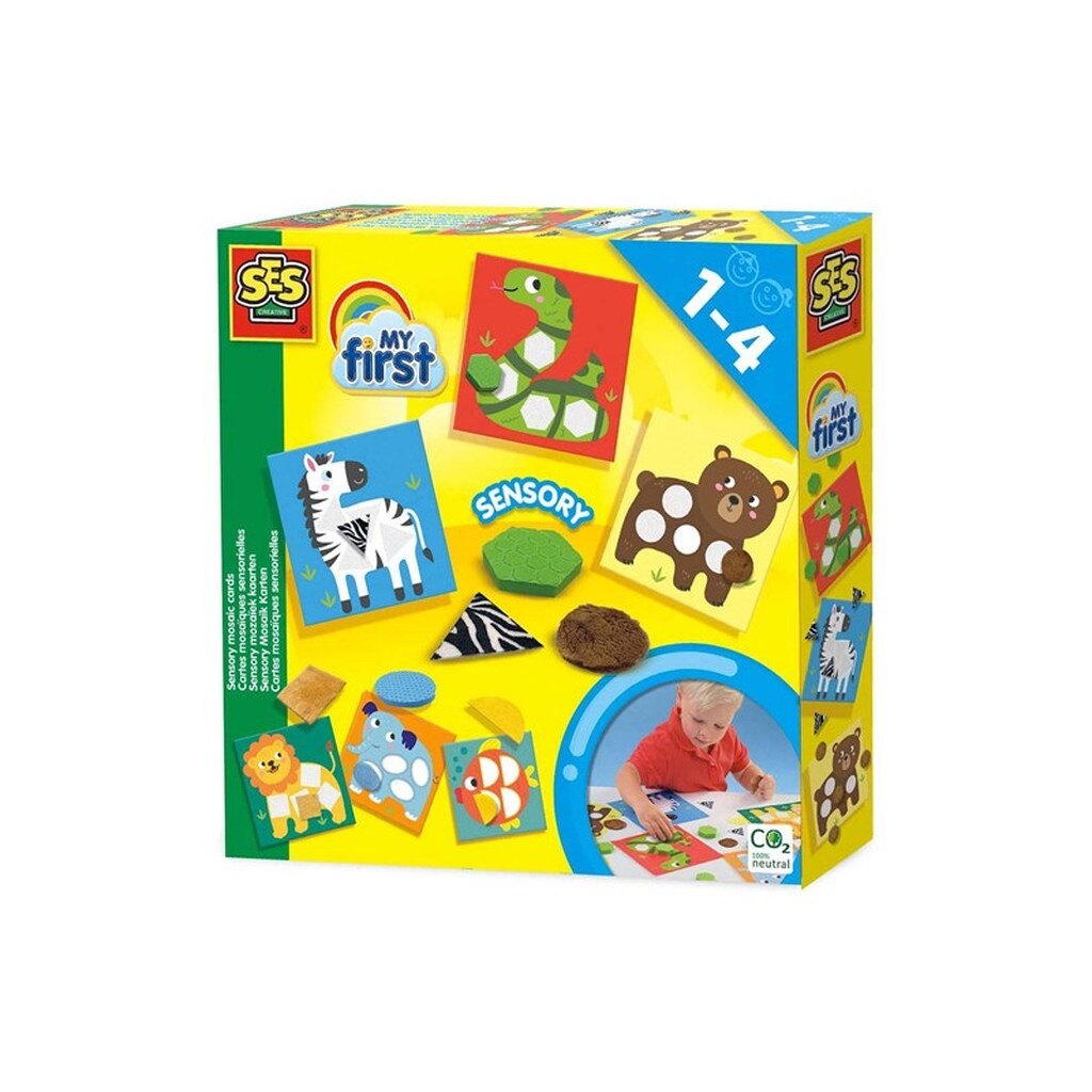 SES Creative My First - Sensory Mosaic Cards
