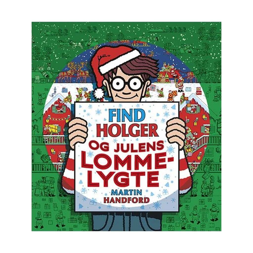 Find Holger - og julens lommelygte - Børnebog - Hardcover