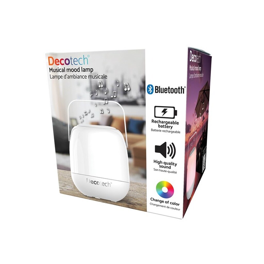 Lexibook Decotech Farverig Luminøs Bærbar Højtaler