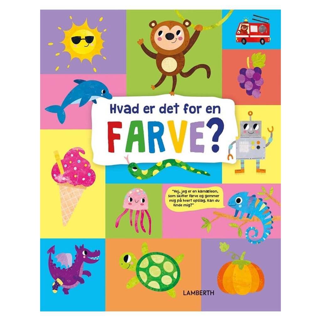 Hvad er det for en farve? - Børnebog - Hardcover