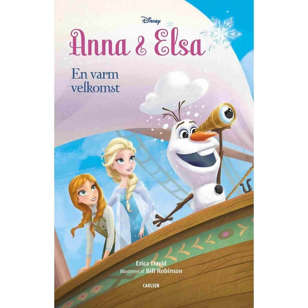 Anna og Elsa - En varm velkomst - Børnebog - Hardcover