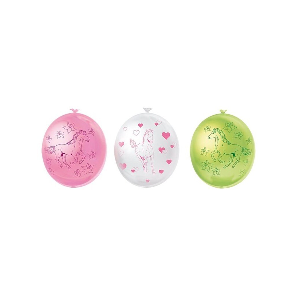 Haza Witbaard Balloons Horses 6pcs.