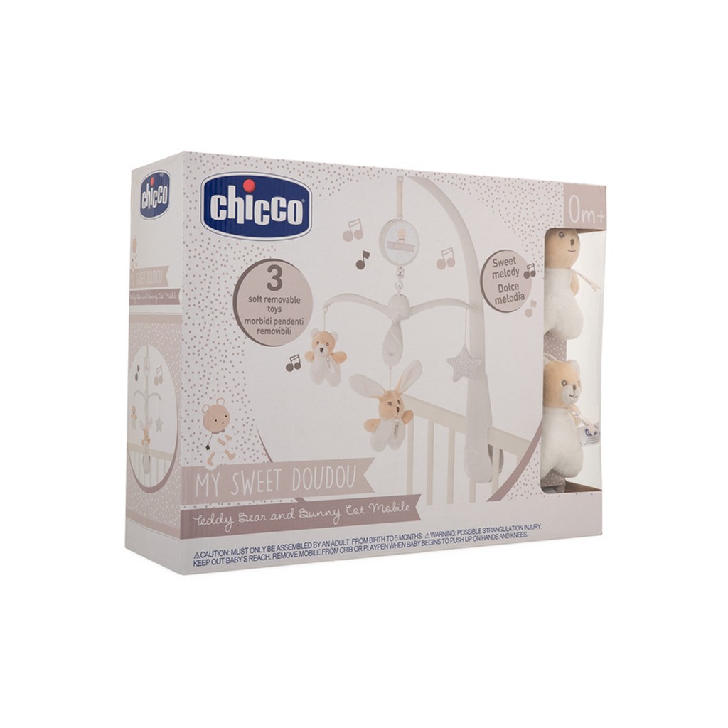 Chicco Bear &amp; Bunny Cot Mobile