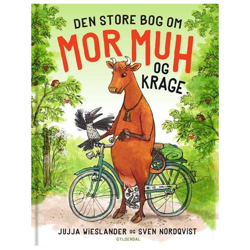 Den store bog om Mor Muh og Krage - Børnebog - Hardcover