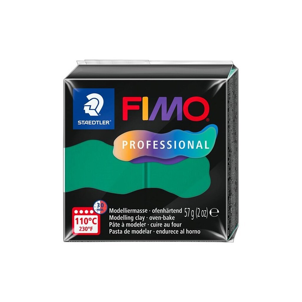 Fimo MODELLÉR FIMO PROF 57G GRØN