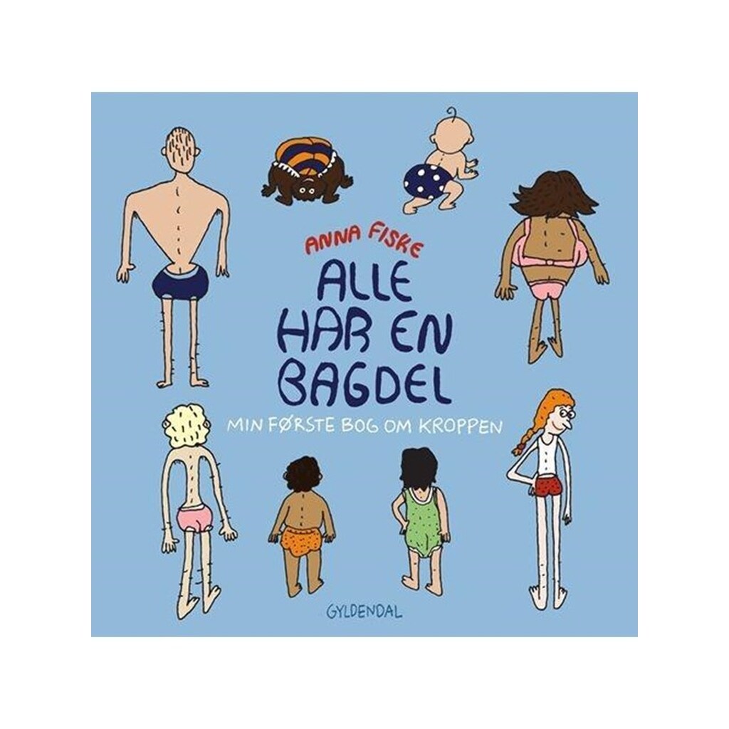 Alle har en bagdel - Børnebog - Papbog