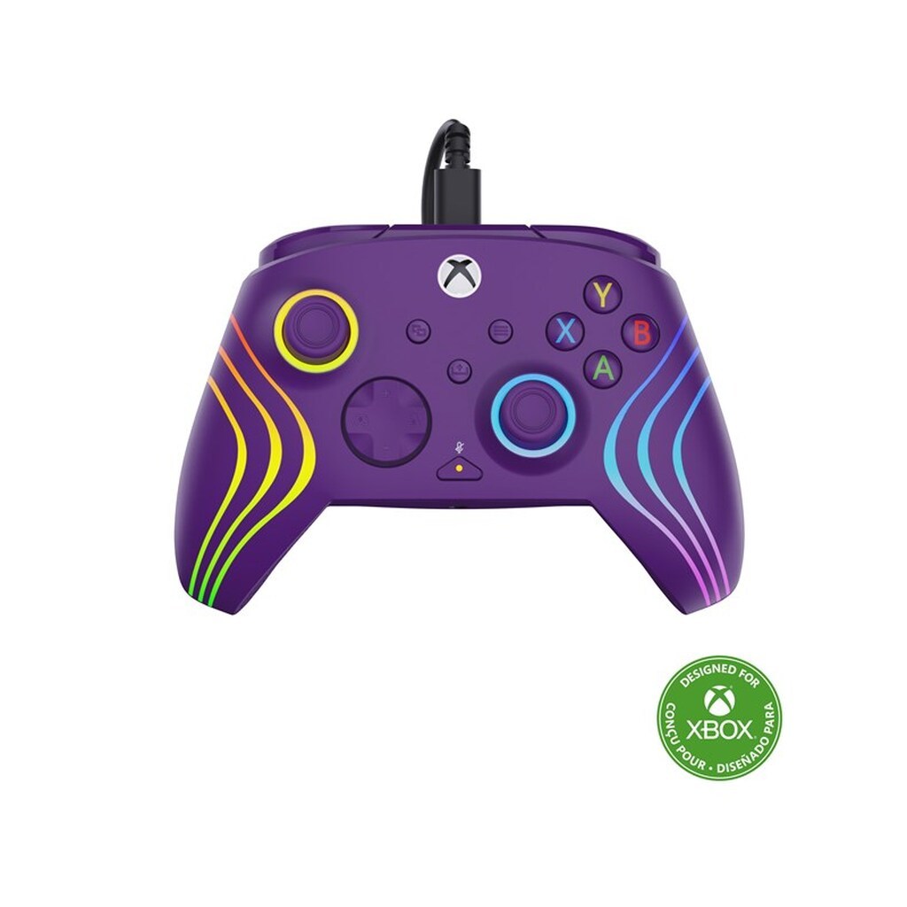 Turtle Beach Afterglow Wave - Purple - Wired Controller - Microsoft Xbox Series S