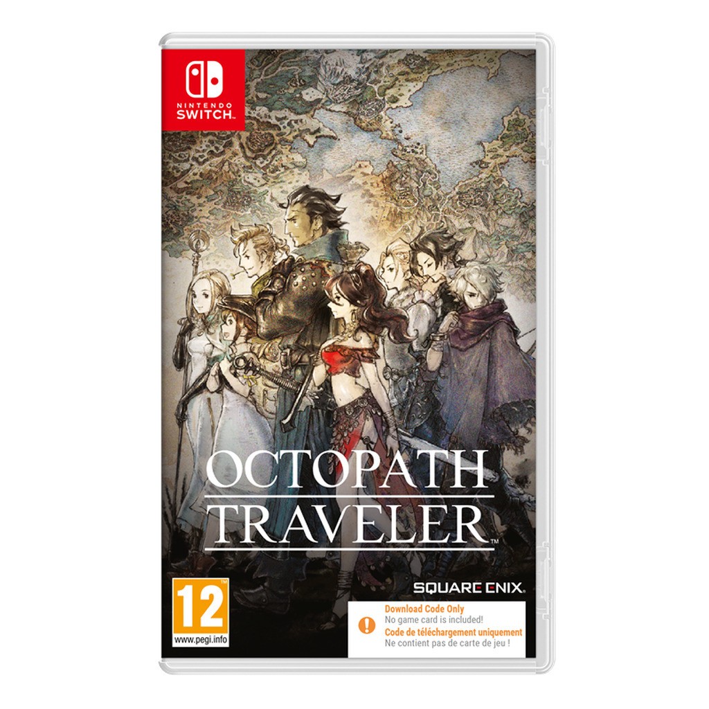 Octopath Traveler (Code in a Box) - Nintendo Switch - RPG