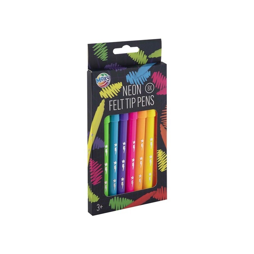 Creative Craft Group Felt-tip pens Neon 8 pcs.