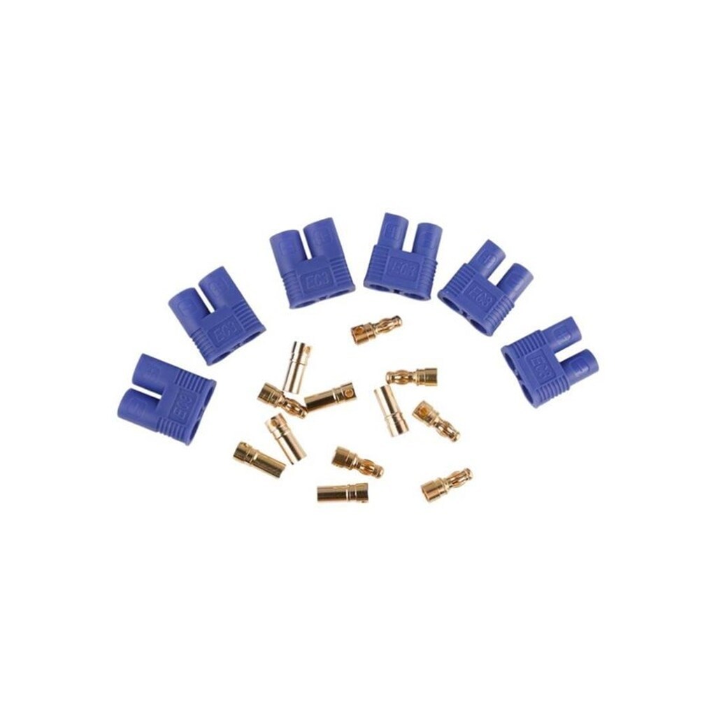 Gens ace &amp;Tattu EC3 Male &amp; Female Plug (3 Pairs)