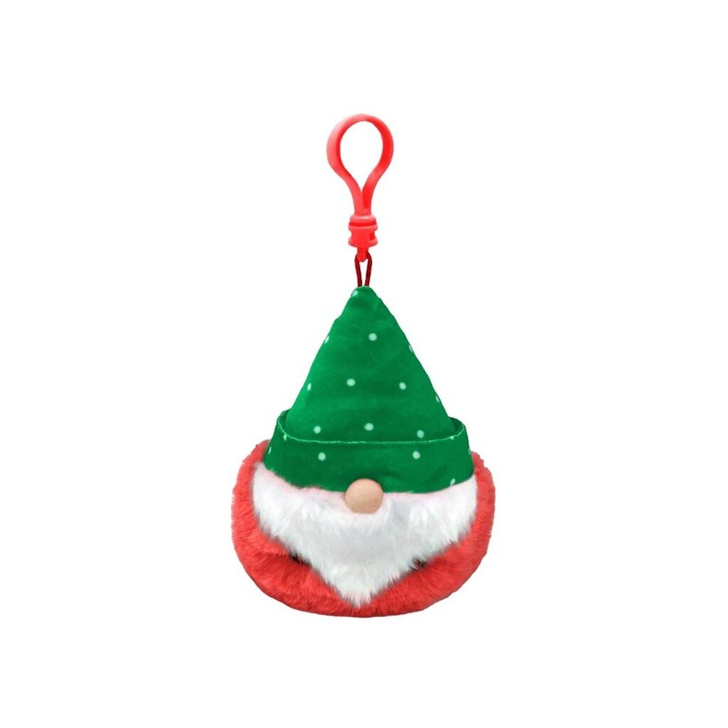 Ty Beanie Boo&apos;s Clip Christmas Gnome Turvey 7cm