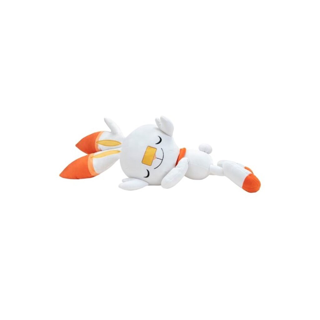 Pokemon Sovende Scorbunny bamse 45 cm