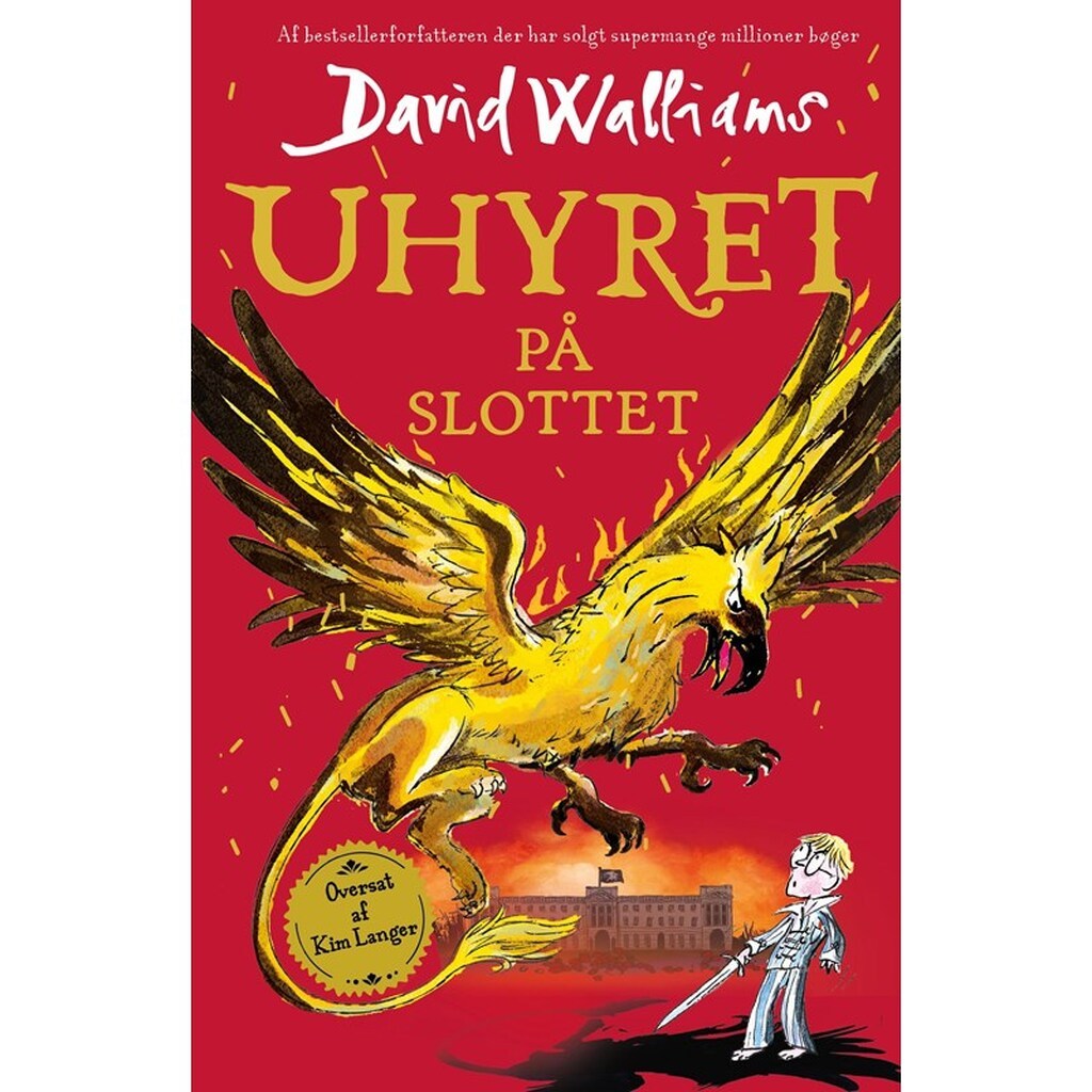 Uhyret på slottet - Børnebog - hardcover