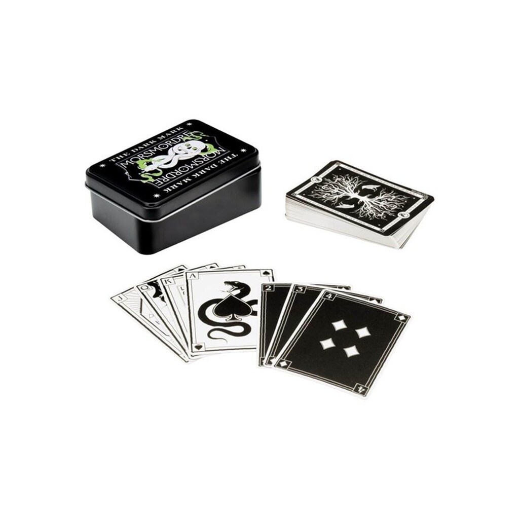 Paladone Harry Potter Dark Arts Playing Cards in a Tin