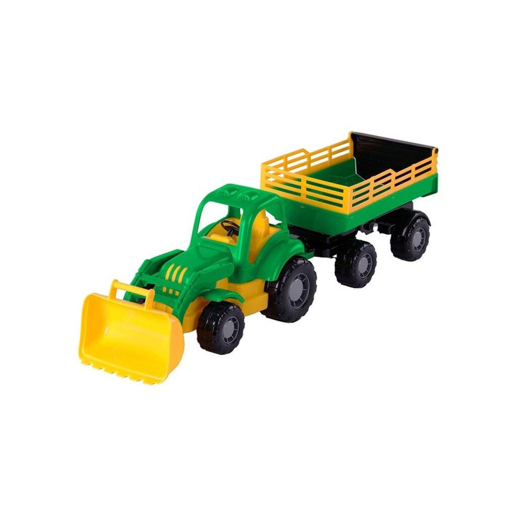 Cavallino Toys - Classic Tractor with Tipper Trailer 66cm