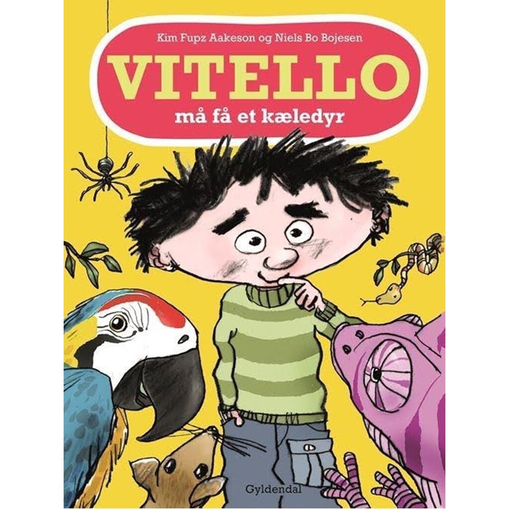Vitello må få et kæledyr - Børnebog - Hardcover