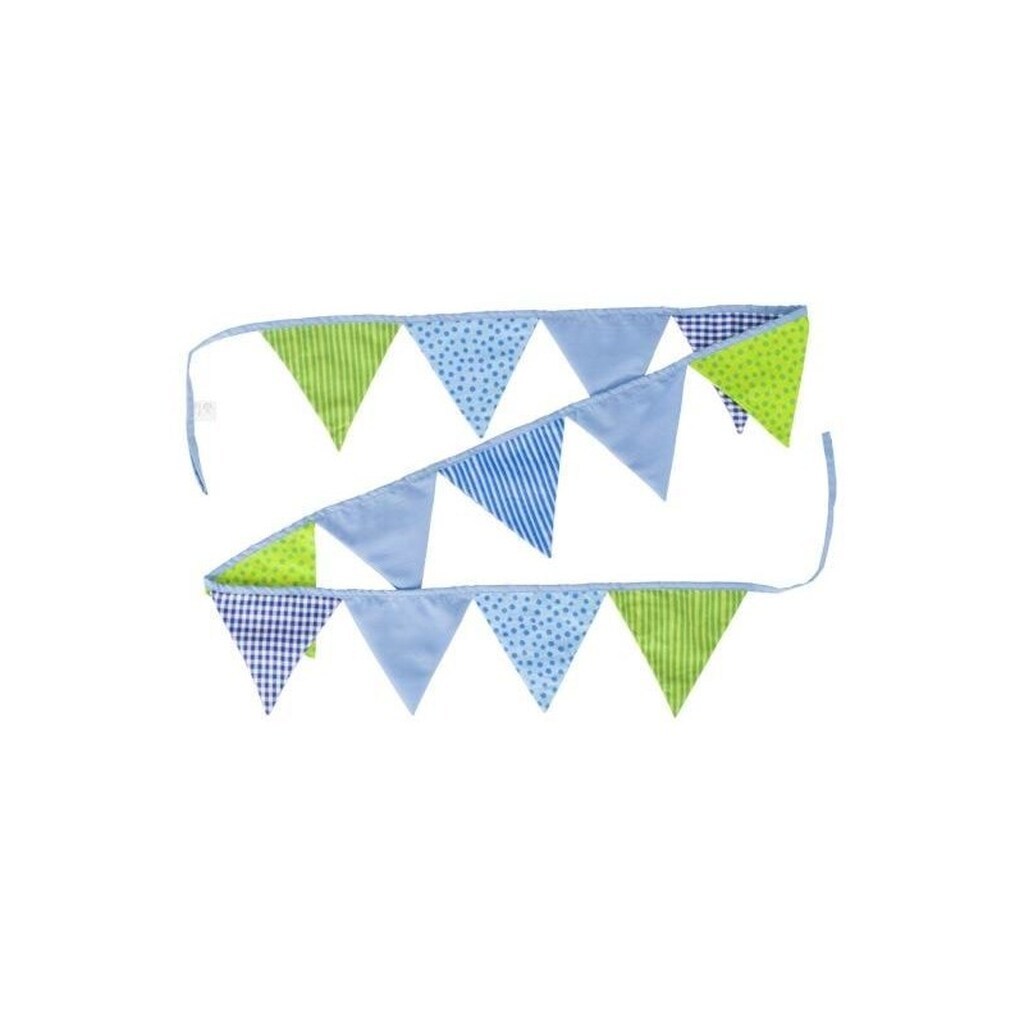 Goki Cotton Flag Line Blue/Green