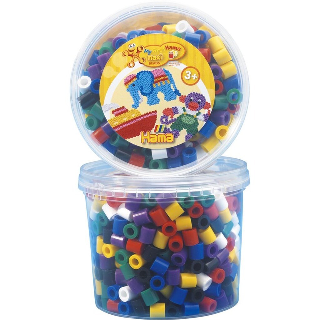 Hama Beads Maxi in tub 600 pcs