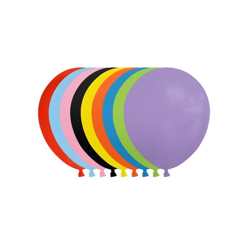 Globos Balloons Mixed Colors 13cm 100pcs.
