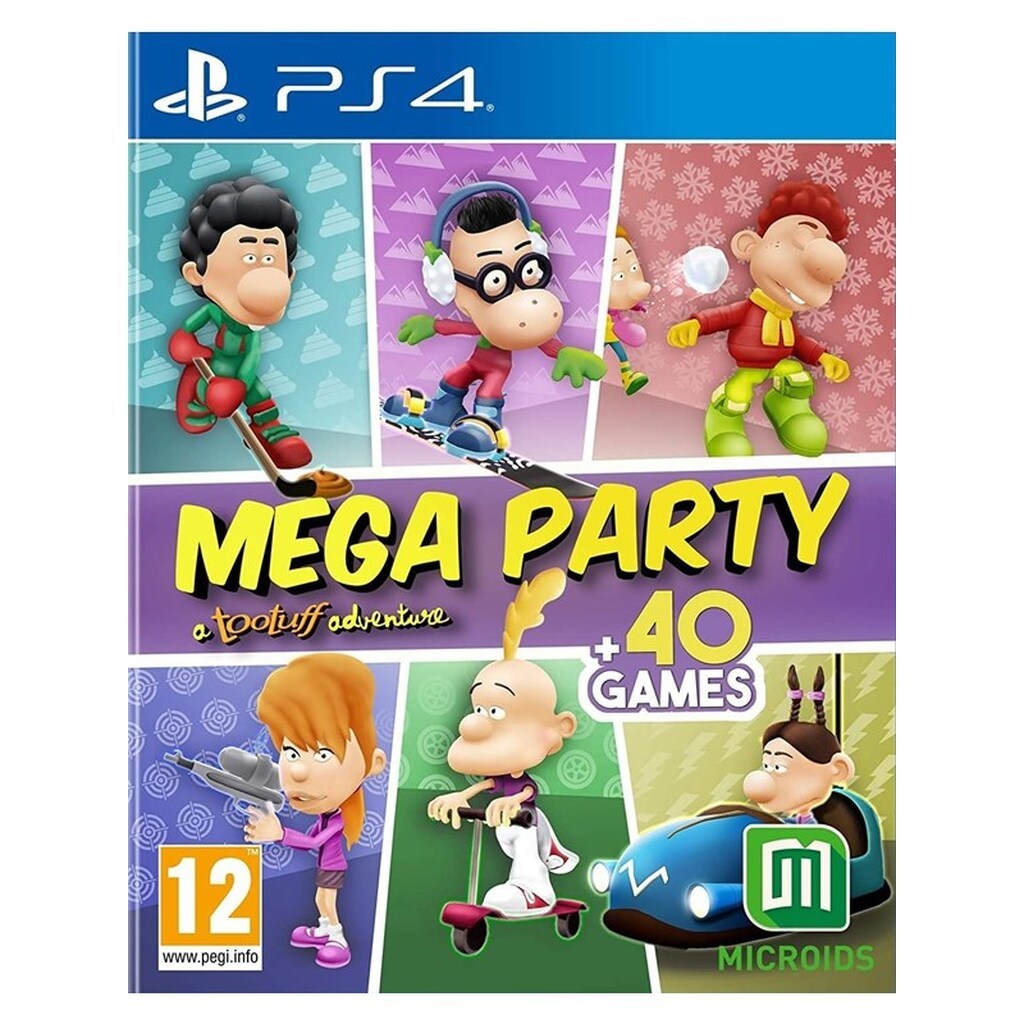 Mega Party: A Tootuff Adventure - Sony PlayStation 4 - Fest