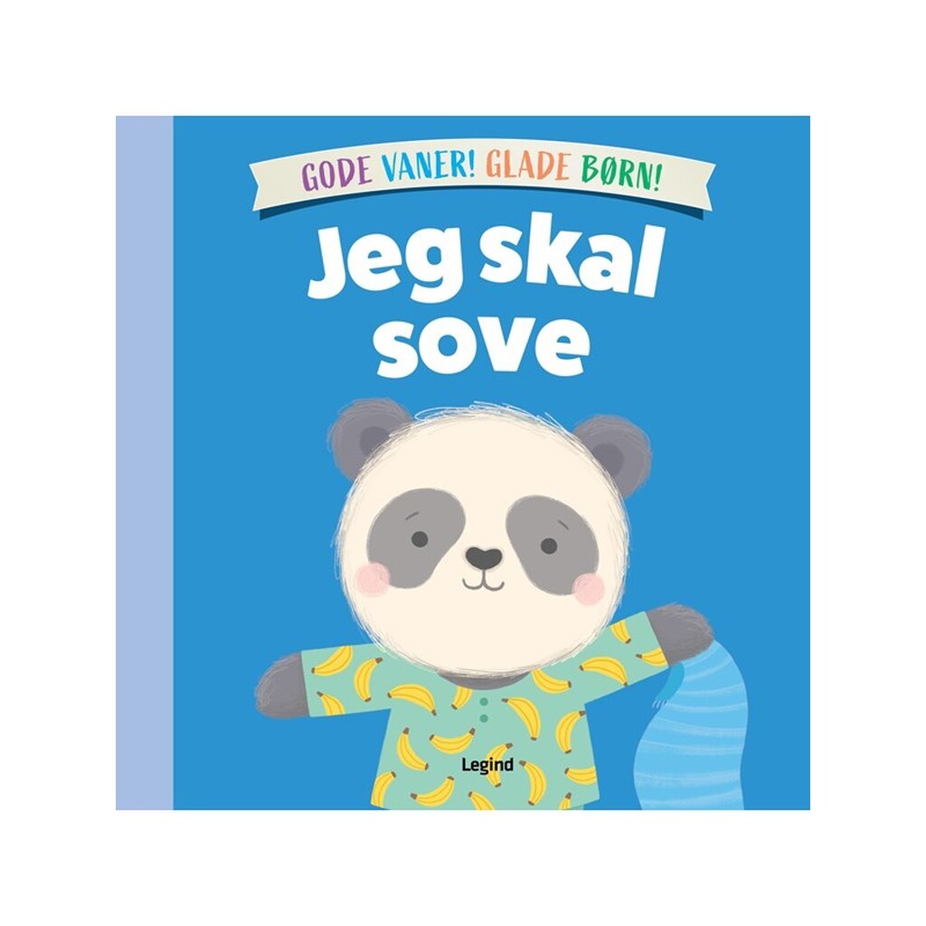 Jeg skal sove - Børnebog - Papbog