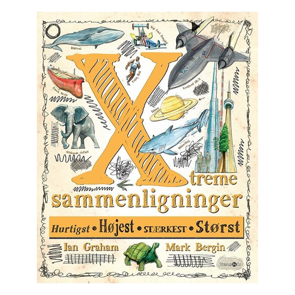 Xtreme sammenligninger - Børnebog - Hardback