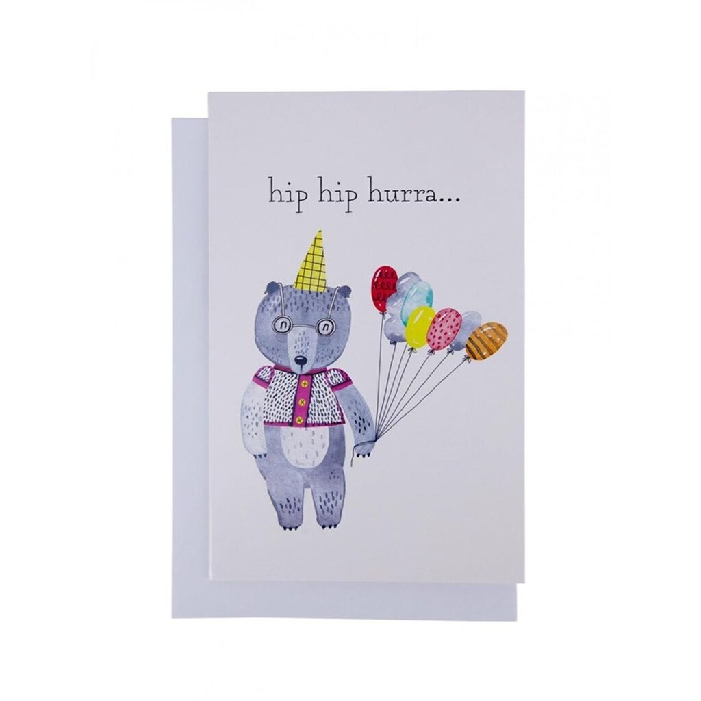 SCANSEASON KORT MED KUVERT, 11X17CM, BJØRN M.BALLON