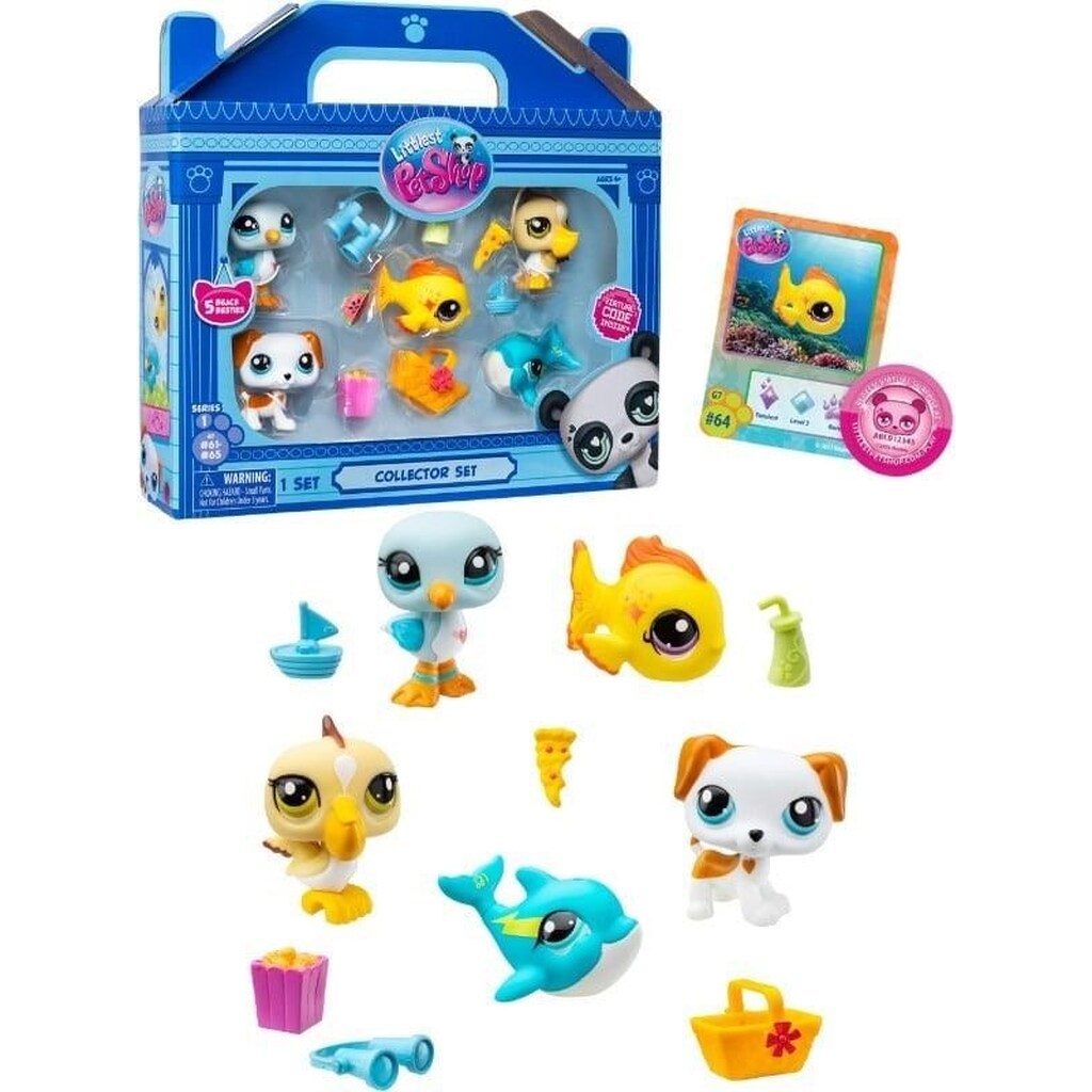 Littlest Pet Shop LITTLEST PET SHOP BEACH BESTIES COLLECTORS 5 PK