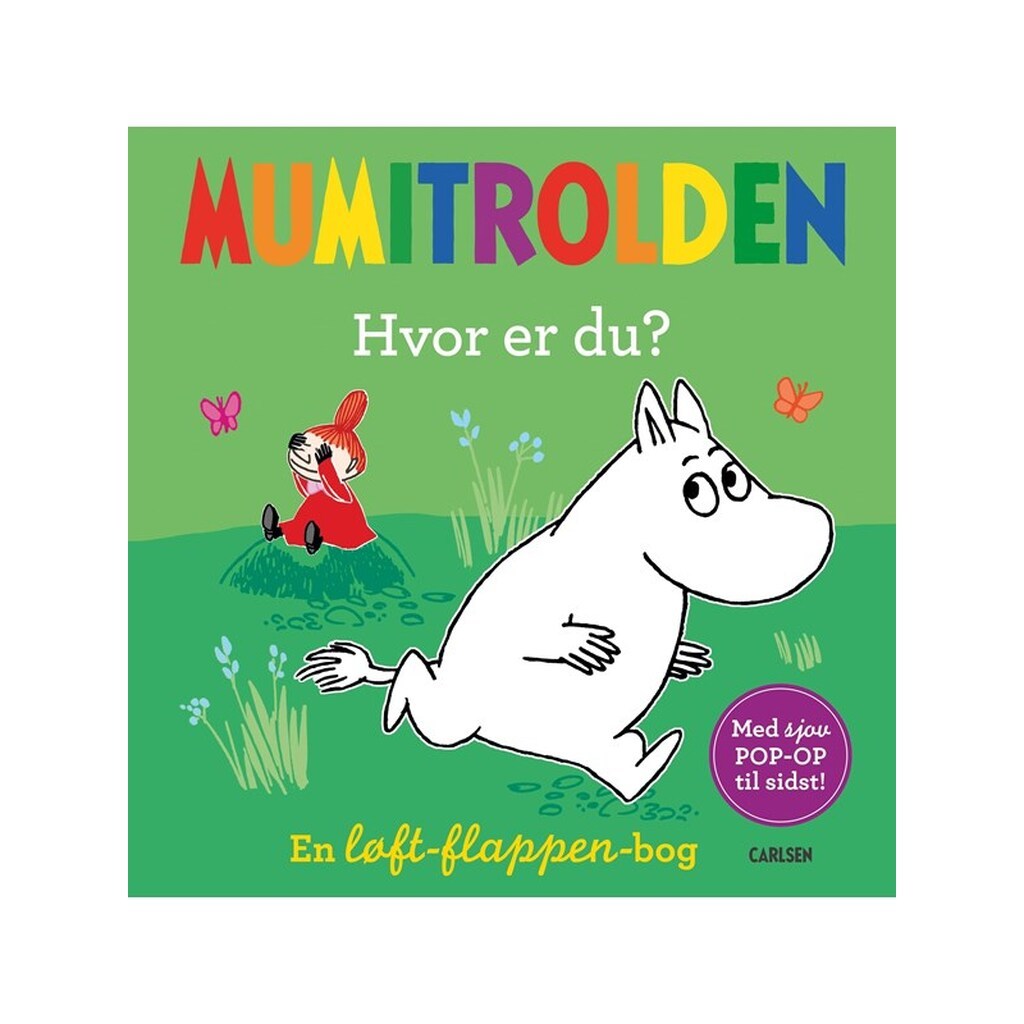 Mumitrolden - Hvor er du? - Børnebog - Papbog