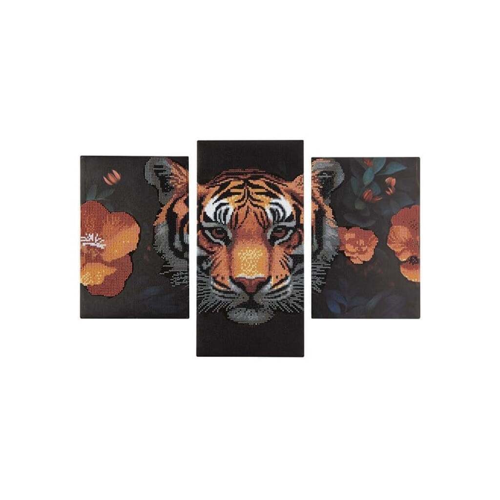 Creative Craft Group Diamond Painting Triptych Set - Tiger