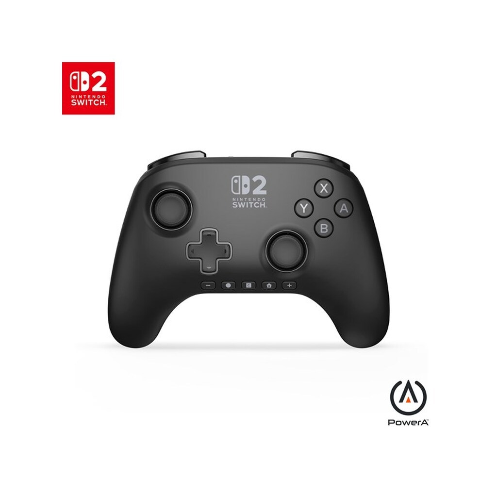 PowerA Advantage trådløs controller til Nintendo Switch 2 - sort, officielt licenceret
