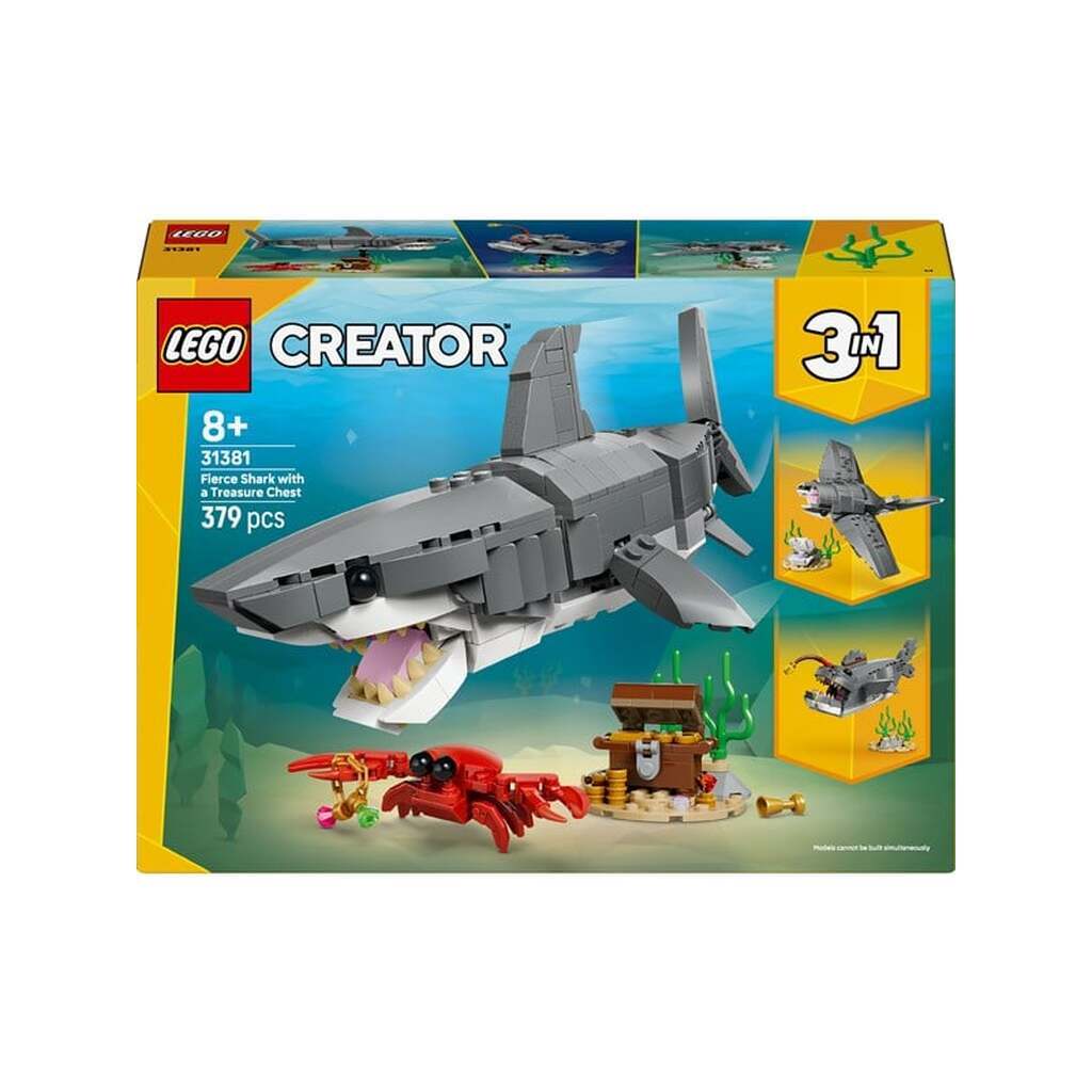 LEGO Creator 31381 Farlig haj med skattekiste