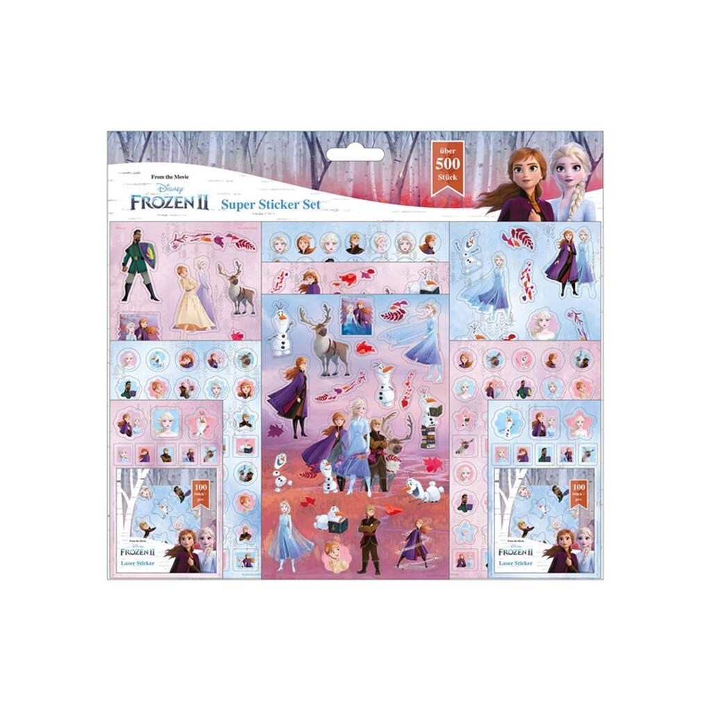 Undercover - Super Sticker set Disney Frozen 500 pcs.