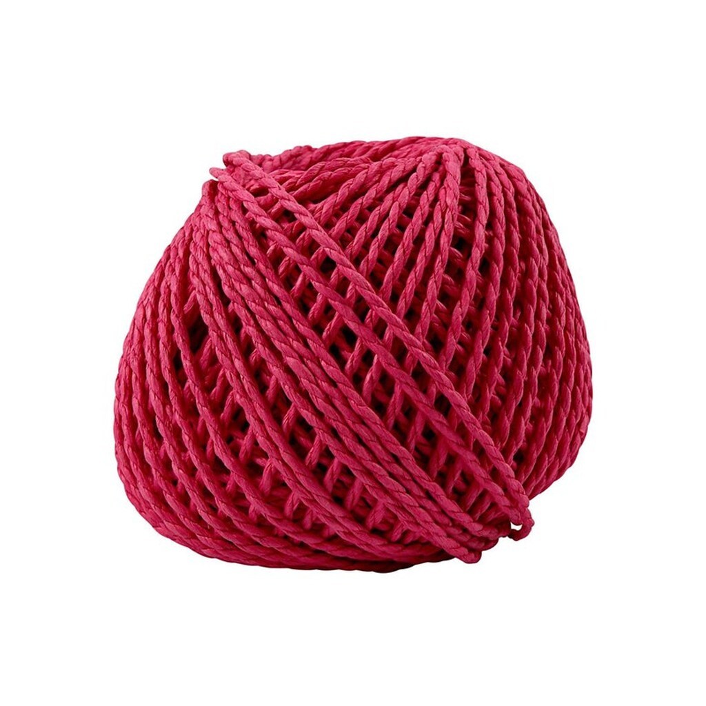 Creativ Company - Paper Yarn Pink 40m