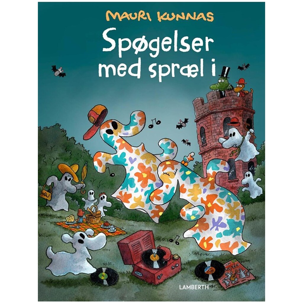 Spøgelser med spræl i - Børnebog - Hardcover