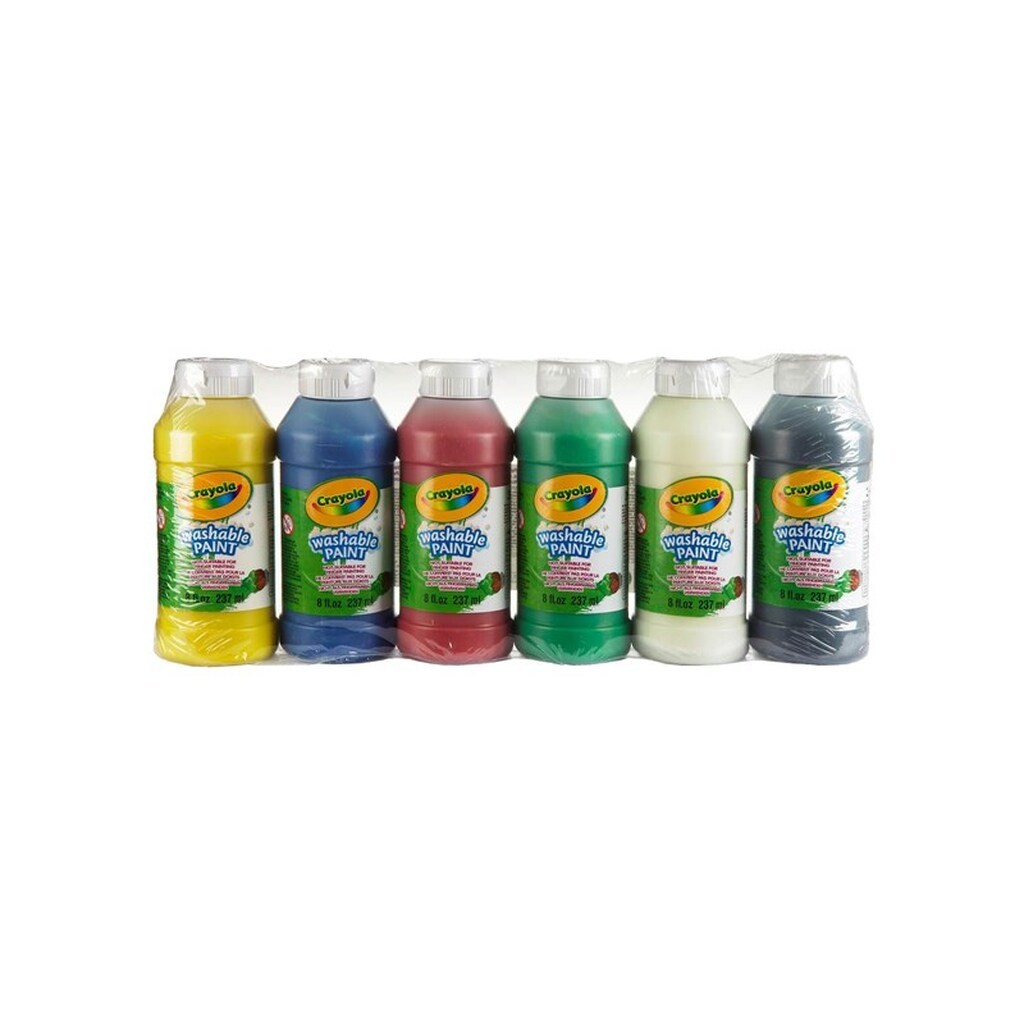 Crayola Finger Paint Washable 6 Colors