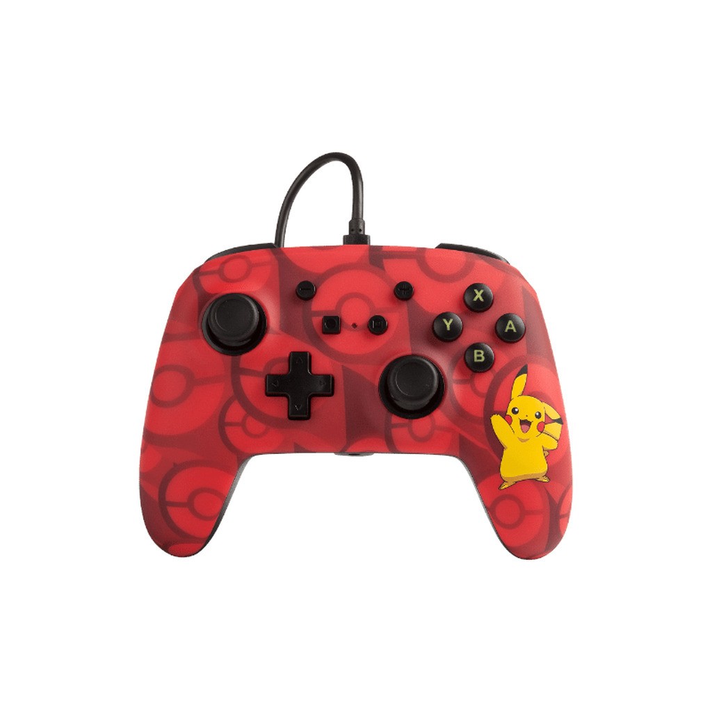 PowerA Pokémon Enhanced Wired Controller for Nintendo Switch - Pikachu - Wired Controller - Nintendo Switch