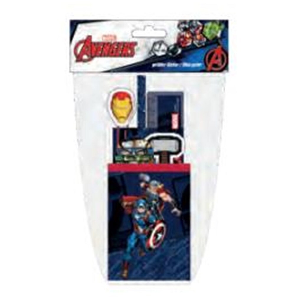 Undercover Avengers Desk set 7 pieces.